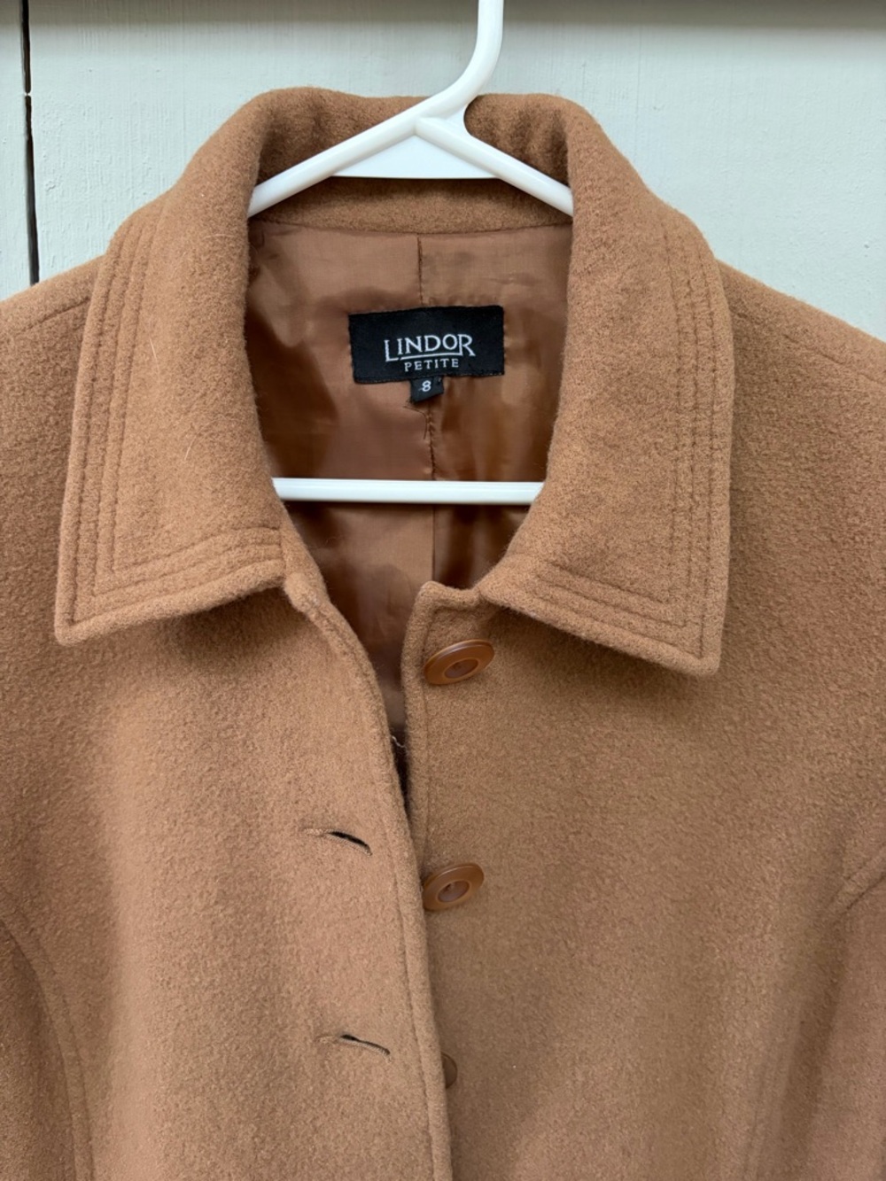 Vintage Lindor Camel Wool/Cashmere Blend Jacket - Picture 3 of 7